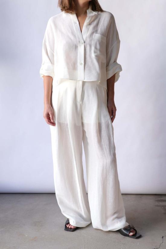  티더블유피 셔츠 Twp Next Ex 셔츠 아이보리 - TWP