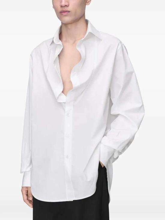 26SS 마르지엘라 긴팔 셔츠 S67DT0026S43001 100 WHITE - MAISON MARGIELA