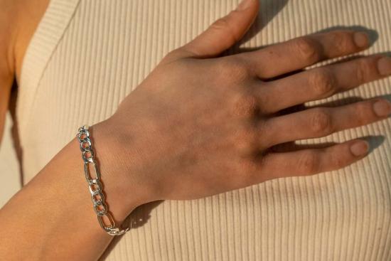  Milk & Rose 팔찌 밀크앤로즈 청키 피가로 브레이슬릿