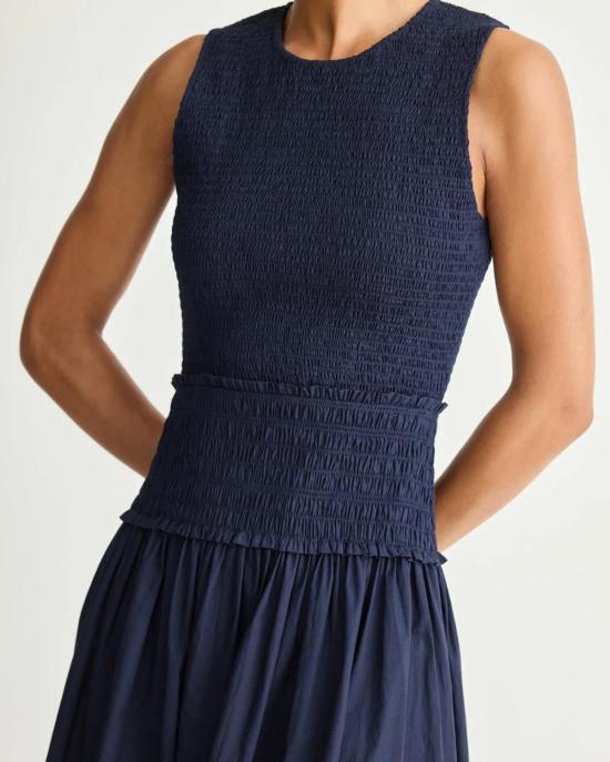  어피스 어파트 롱 원피스 Apiece Apart Siempre 탱크 맥시 드레스 미드나잇 - APIECE APART