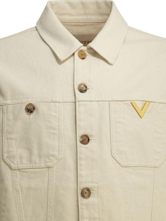 26SS 발렌티노 가라바니 V로고 데님 자켓 8V3DC14FB9WA03 - VALENTINO GARAVANI