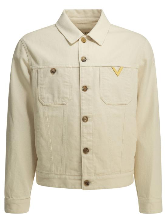 26SS 발렌티노 가라바니 V로고 데님 자켓 8V3DC14FB9WA03