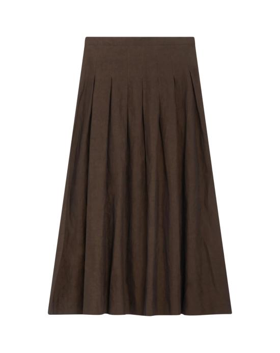 26SS 피티토리노 미디 스커트 GORAZ00STD ZI33 0850 BURNT