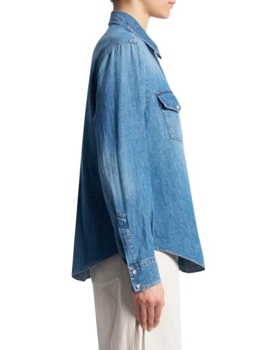 26SS 피티토리노 데님 셔츠 6PTX06 AW0420 ML69 LAV ML69 DENIM - PT TORINO