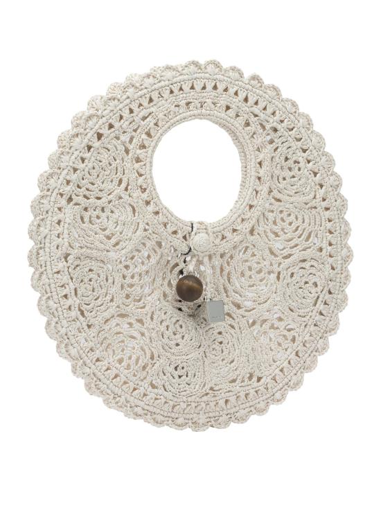 26SS 자크뮈스 스피아자 스몰 라운드 BAW00445AW00623WHITE - JACQUEMUS