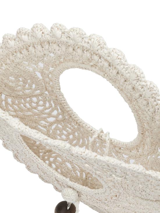 26SS 자크뮈스 스피아자 스몰 라운드 BAW00445AW00623WHITE - JACQUEMUS