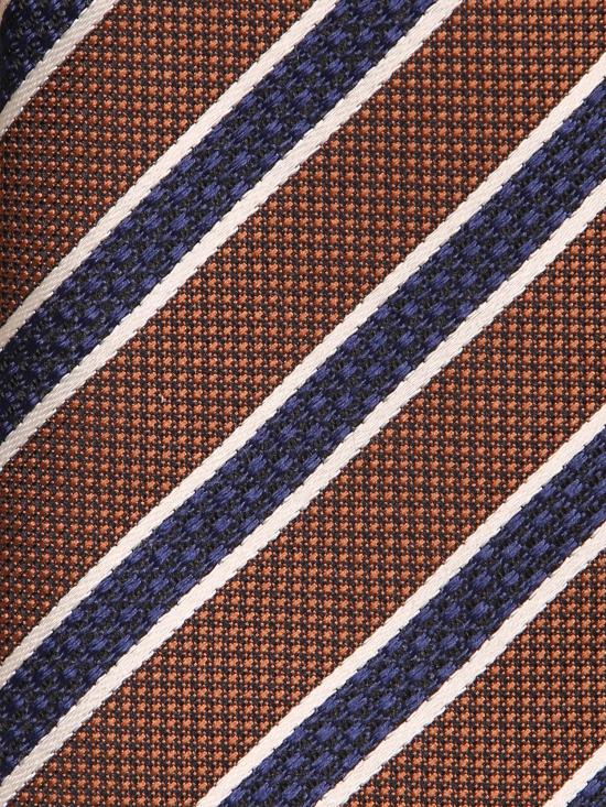 26SS 에르메네질도제냐 넥타이 Z3C36TA3 1P8 VJC Brown - ERMENEGILDO ZEGNA