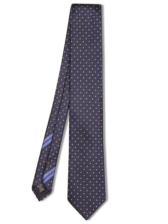 26SS 에르메네질도제냐 넥타이 Z3C86TA3 1P8 BL1 Blue