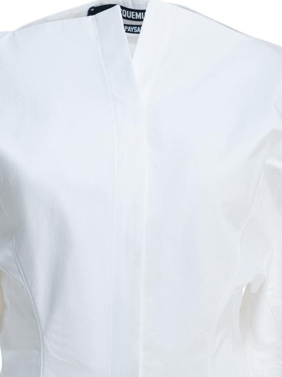 26SS 자크뮈스 셔츠 SHW00560AW00648WHITE - JACQUEMUS