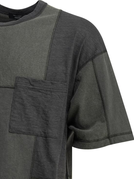 26SS 꼼데가르송 반팔 티셔츠 HQT023S261CHARCOALMIX - COMME DES GARCONS