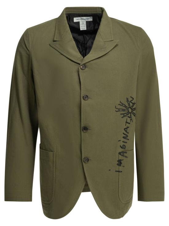 26SS 꼼데가르송 자켓 FQJ506S262KHAKI