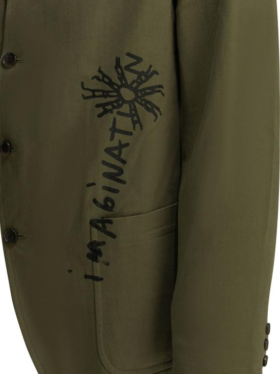 26SS 꼼데가르송 자켓 FQJ506S262KHAKI - COMME DES GARCONS