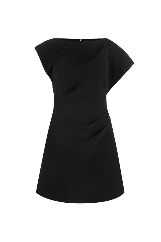  아클레어 숏 원피스 아클러 펜콧 미니 드레스 블랙