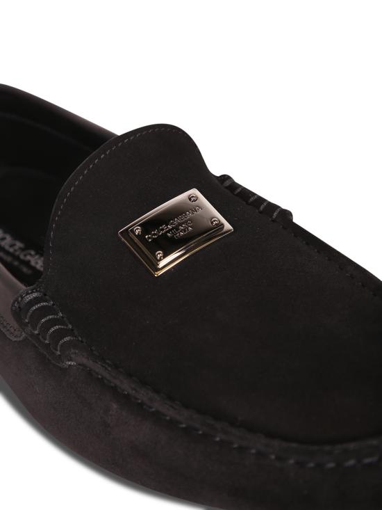 26SS 돌체앤가바나 로퍼 A50735 A0100 8B956 Black - DOLCE & GABBANA