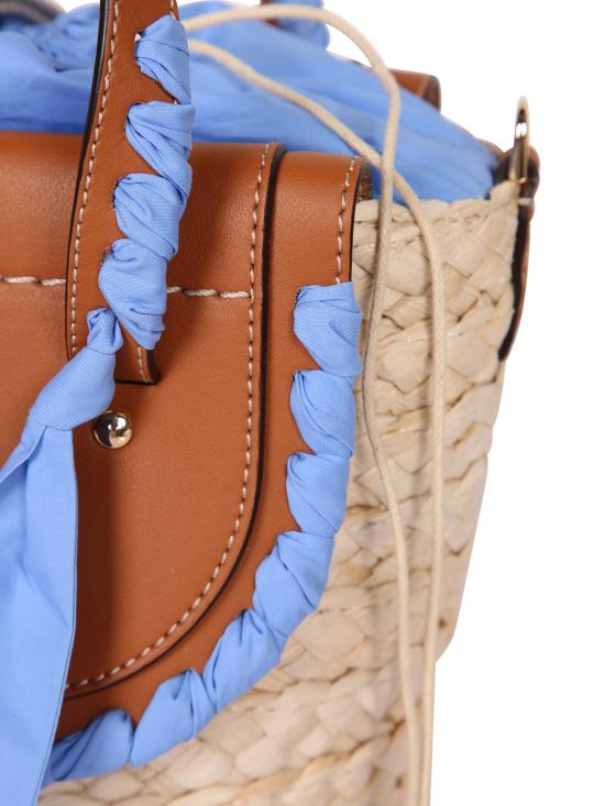 26SS 쿠바 랩 토트백 HABANERA POPELINE CIELO Blue - CUBA LAB