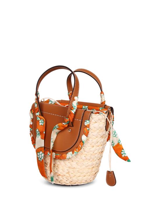 26SS 쿠바 랩 토트백 HABANERA SILK MARGHERITA Orange - CUBA LAB