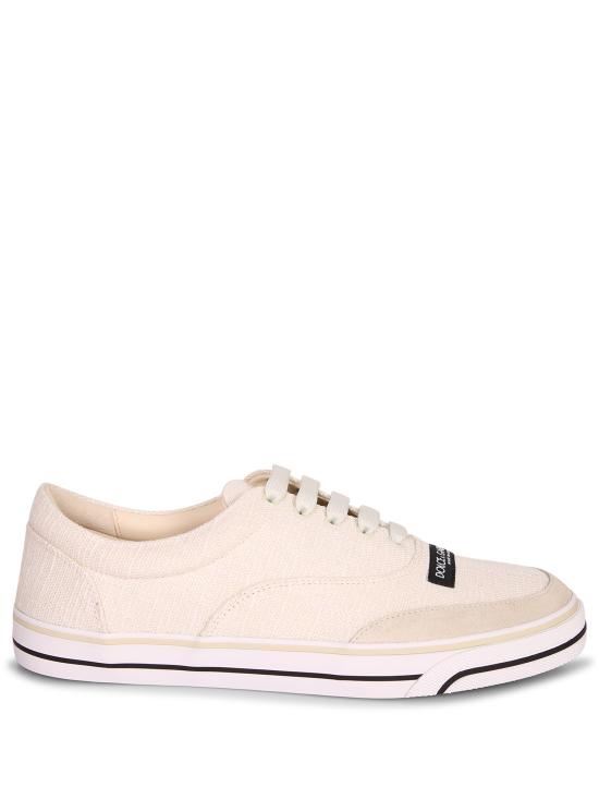 26SS 돌체앤가바나 DG 세일링 린넨 스니커즈 CS2399 A0332 8D175 White