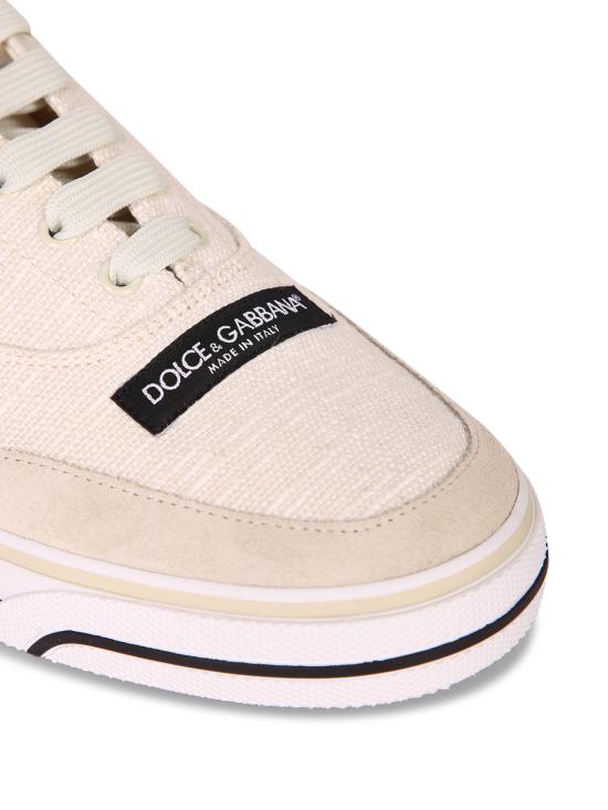 26SS 돌체앤가바나 DG 세일링 린넨 스니커즈 CS2399 A0332 8D175 White - DOLCE & GABBANA