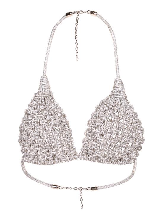 26SS 히보우라마 비키니 수영복 DIAMONDBRA CRYSTAL Metallic