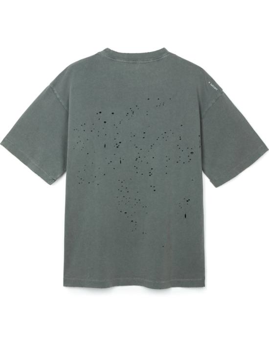 26SS 새티스파이 모스테크 티셔츠 11006 01A02 Faded black - SATISFY