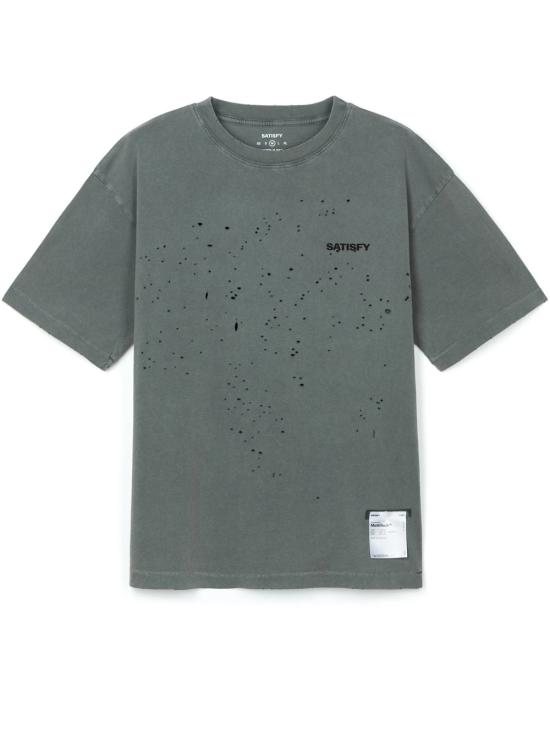 26SS 새티스파이 모스테크 티셔츠 11006 01A02 Faded black