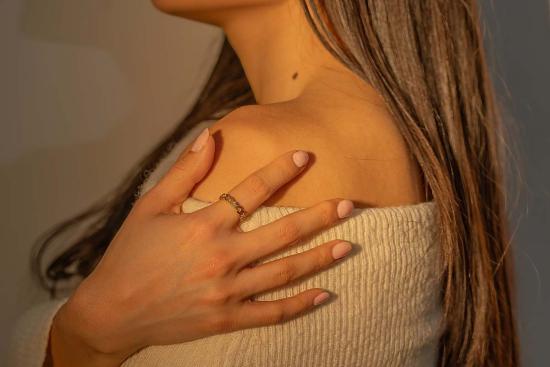  Milk & Rose 반지 밀크 앤 로즈 이네스 젬 링