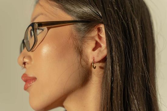  Milk & Rose 이어링 밀크앤로즈 C 후프 - OTHER BRANDS