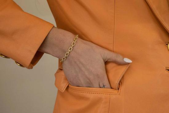  마이 스토어 팔찌 밀크 앤 로즈 글램 체인 브레이슬릿