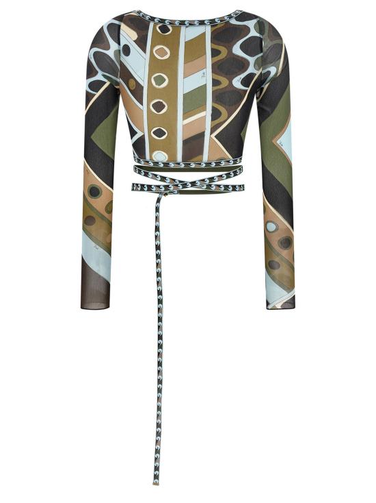 26SS 에밀리오푸치 긴팔 티셔츠 6HJM306H849016 - EMILIO PUCCI