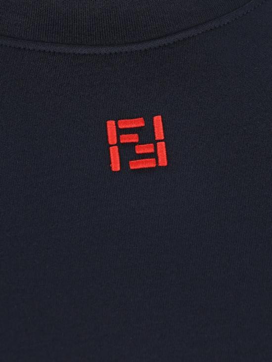 26SS 펜디 코튼 티셔츠 FY0936 AY0HF0PTH Blu - FENDI