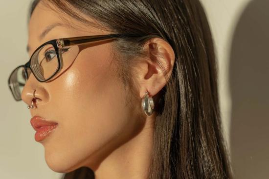  Milk & Rose 이어링 내 가게 Avril Hoops - OTHER BRANDS