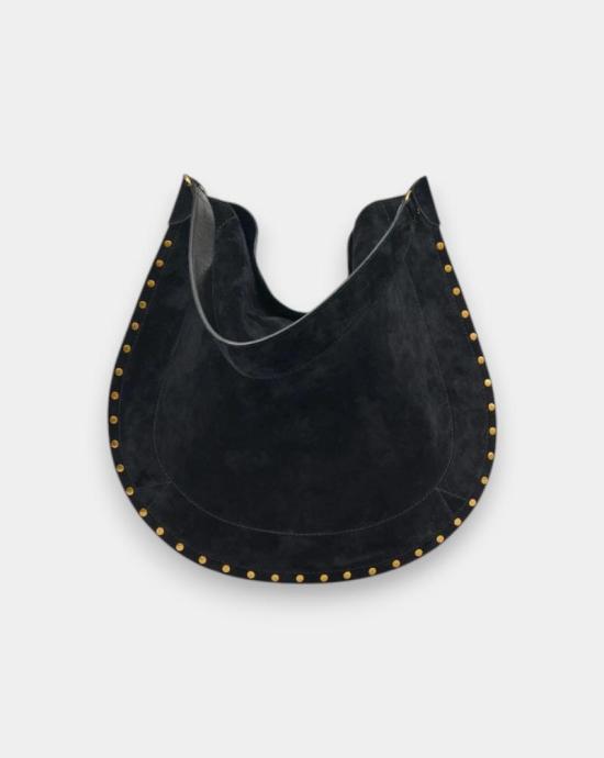 26SS 이자벨마랑 OSKAN 오스칸 문 숄더백 PP0200FA B2C03M 01BK Black - ISABEL MARANT