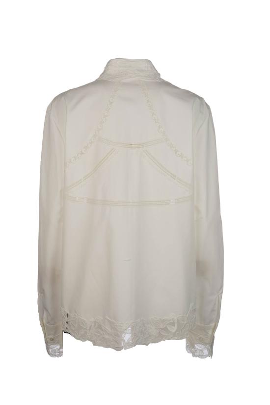 26SS 에르마노 설비노 셔츠 D482K745APWGF 10602 Bianco - ERMANNO SCERVINO