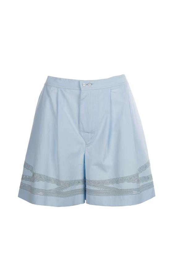 26SS 에르마노 설비노 숏팬츠 D482P707APWGF 54105 Azzurro