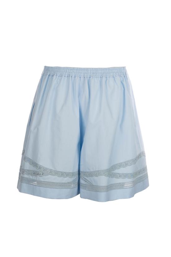 26SS 에르마노 설비노 숏팬츠 D482P707APWGF 54105 Azzurro - ERMANNO SCERVINO