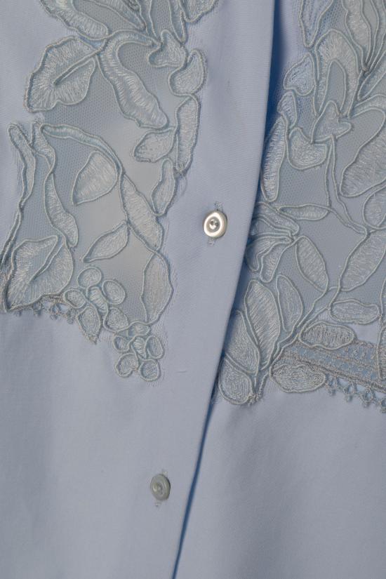 26SS 에르마노 설비노 셔츠 D482K745APWGF 54105 Azzurro - ERMANNO SCERVINO