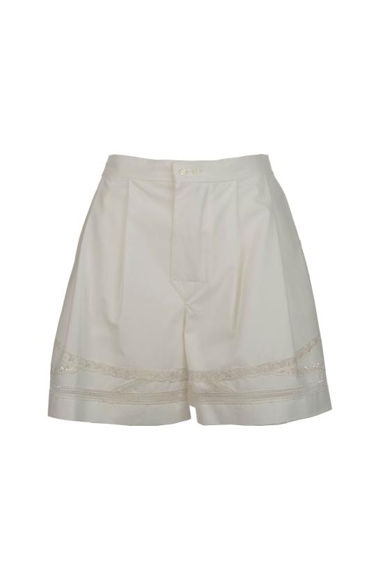 26SS 에르마노 설비노 숏팬츠 D482P707APWGF 10602 Bianco