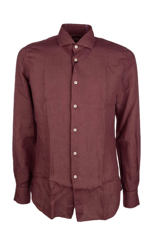 26SS 싸쿠스 긴팔 셔츠 748ML21191 409 BORDEAUX