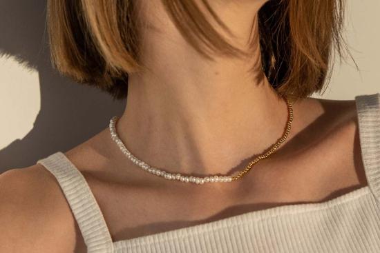  Milk & Rose 목걸이/팬던트 밀크앤로즈 알라나 진주 목걸이 - OTHER BRANDS