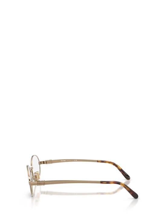 26FW 미우미우 안경 MU 50ZV 7OE1O1 OLD GOLD - MIU MIU