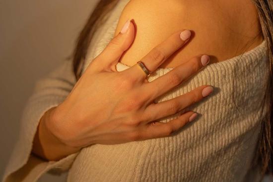  Milk & Rose 반지 밀크 앤 로즈 아가테 조절식