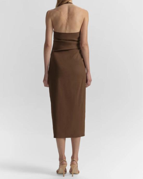  에이엘씨 롱 원피스 A.L.C. 실비 드레스 밀크 초콜릿 - A.L.C.