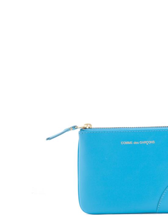 26SS 꼼데가르송 클래식 레더 라인 파우치 SA8100 BLUE - COMME DES GARCONS