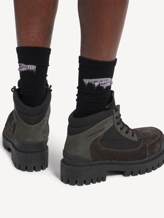 26SS 발렌시아가 부츠 867708 WCB45 2010 BROWN BLACK - BALENCIAGA