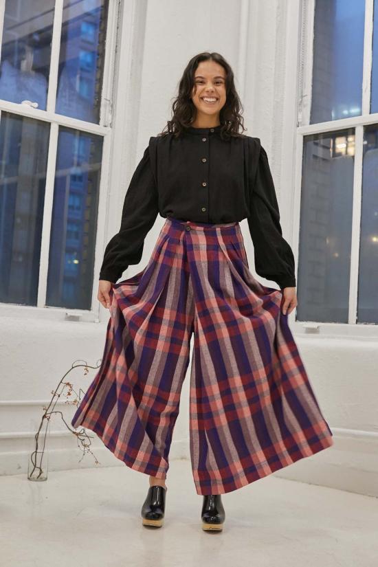  루주타 셰스 스트레이트 팬츠