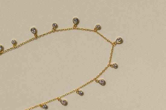  Milk & Rose 목걸이/팬던트 밀크 앤 로즈 드립피 젬 목걸이 - OTHER BRANDS