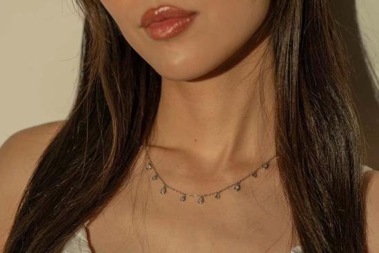  Milk & Rose 목걸이/팬던트 밀크 앤 로즈 드립피 젬 목걸이 - OTHER BRANDS