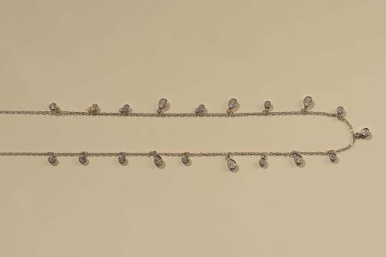  Milk & Rose 목걸이/팬던트 밀크 앤 로즈 드립피 젬 목걸이 - OTHER BRANDS