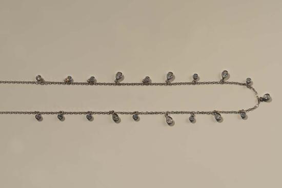  Milk & Rose 목걸이/팬던트 밀크 앤 로즈 드립피 젬 목걸이 - OTHER BRANDS