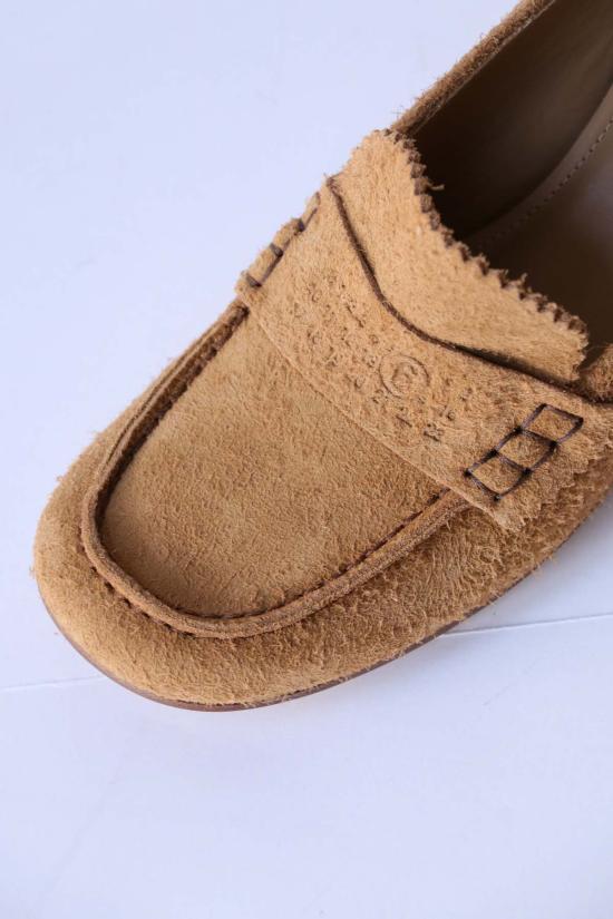  MM6 메종마르지엘라 뮬/슬리퍼 Mm6 메종 마르지엘라 스윙 토 가죽 - MM6 MAISON MARGIELA